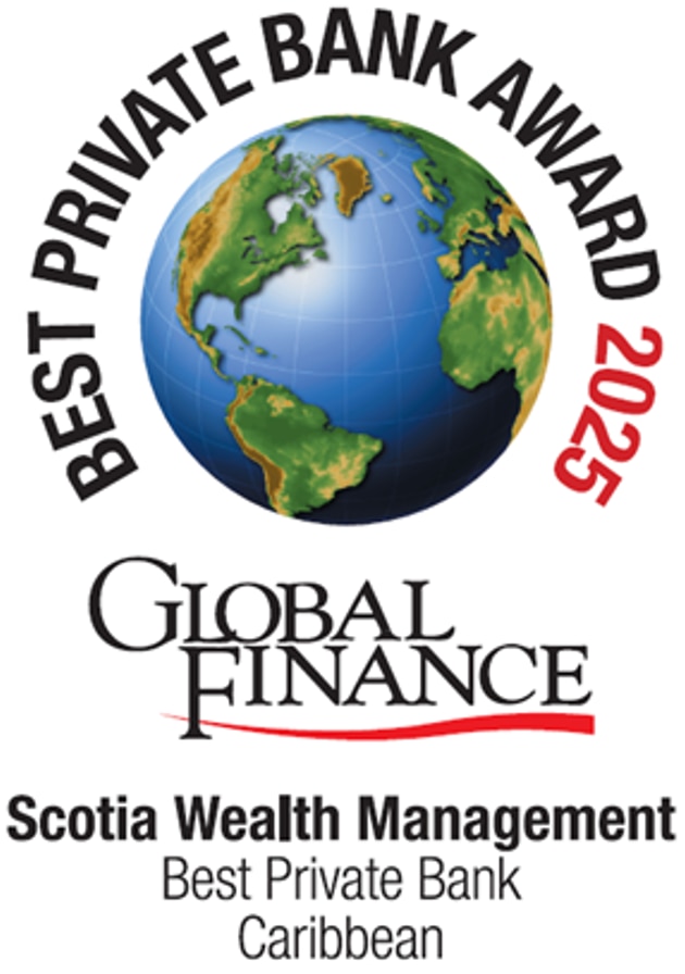 Best Private Bank Award 2025 Scotia Wealth Management Caribbean Global Finance