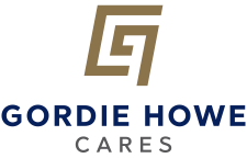 Gordie Howe Cares Logo