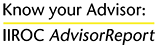 Logo of IIROC AdvisorReport